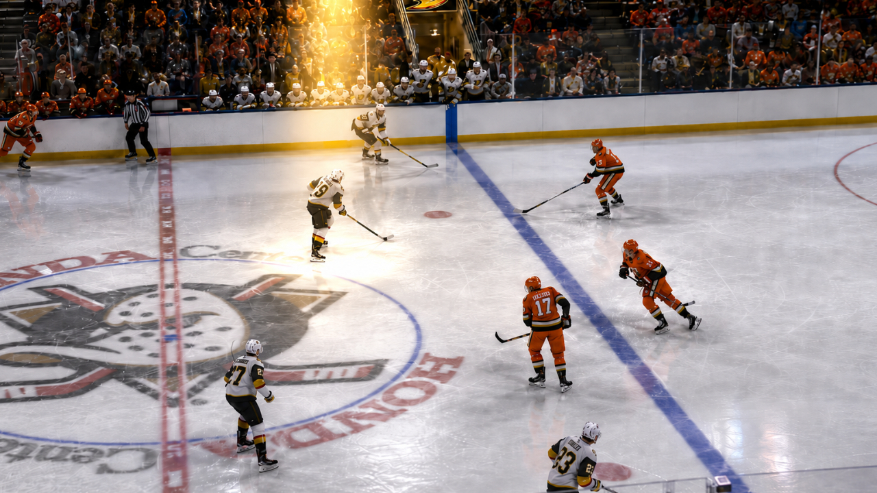 Vegas Rush Goal: Getting Off The Wall & Attacking Middle Ice
