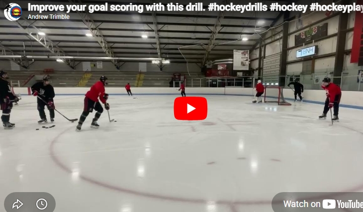 Improve your goal scoring with this drill.