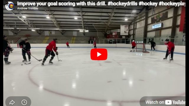 Improve your goal scoring with this drill.
