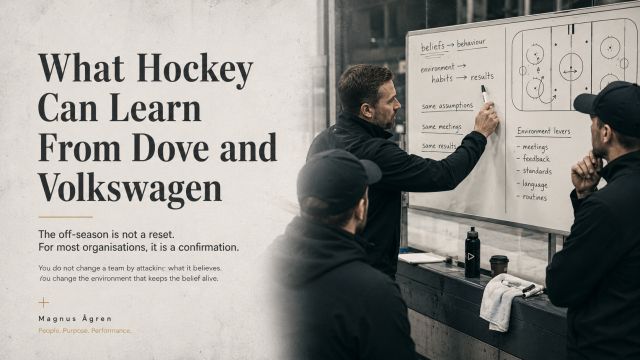 What Hockey Can Learn From Dove and Volkswagen