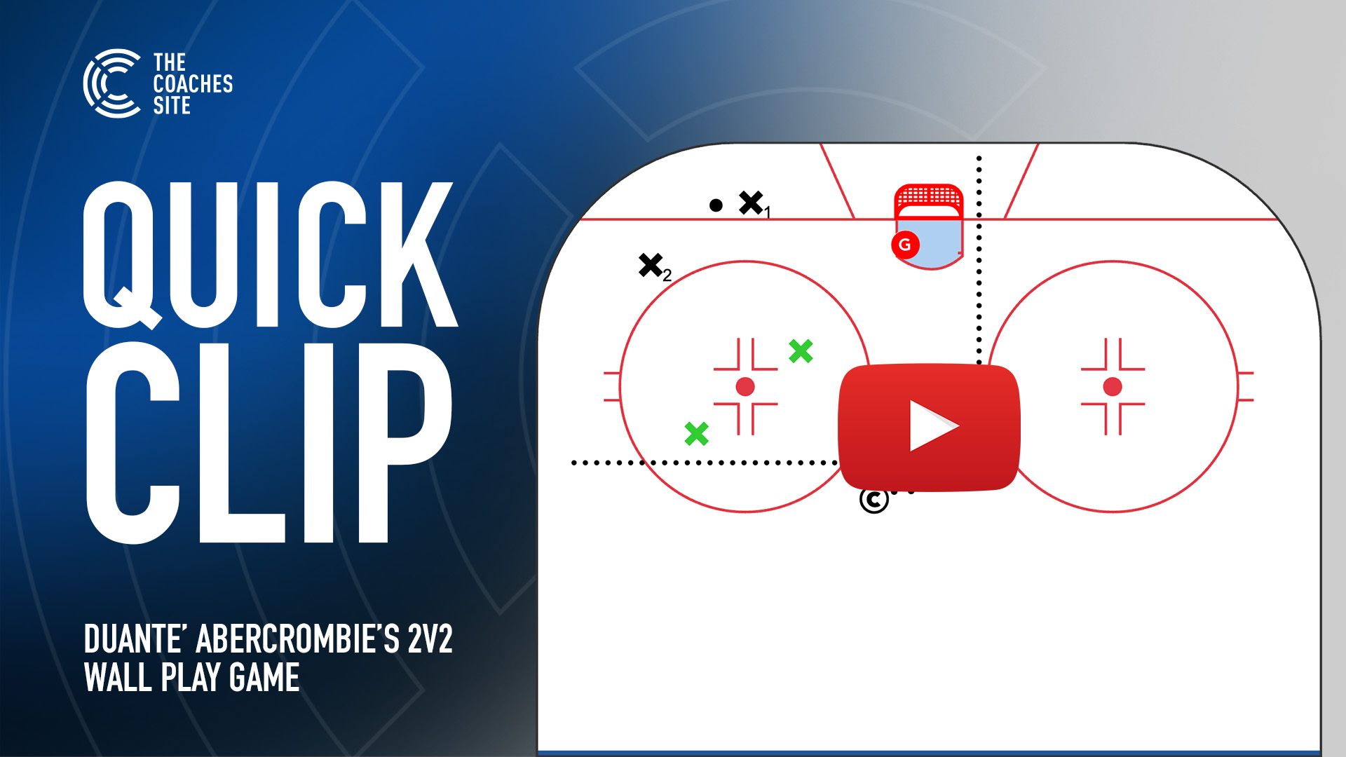 Quick Clip: Duante' Abercrombie's 2v2 Wall Play Game