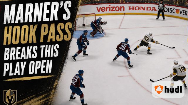 Marner's Hook Pass Breaks This Play Open