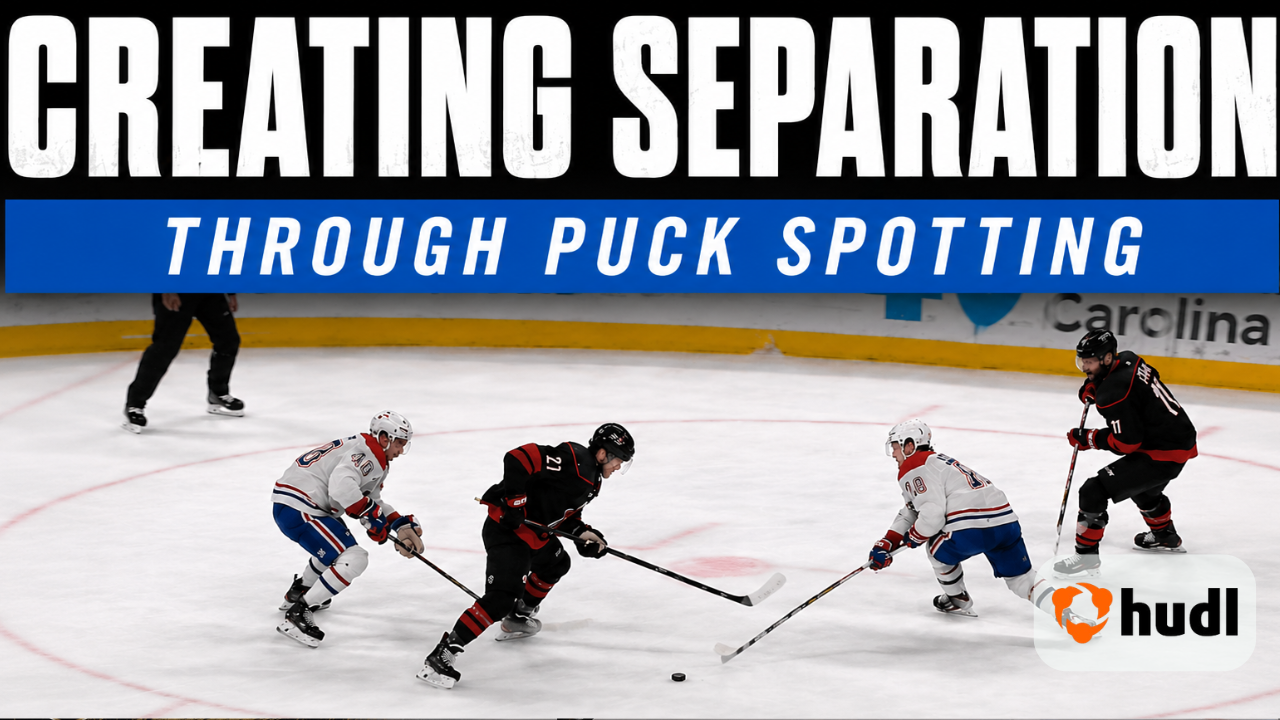 Creating Separation Through Puck Spotting