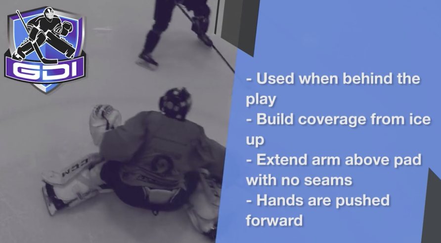 Lead with the hands: a simple drill to warm up your goalie's gloves