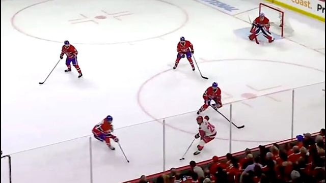 Sebastian Aho, Powerplay Half Wall : Face Pressure, Invite Pressure, Beat Pressure