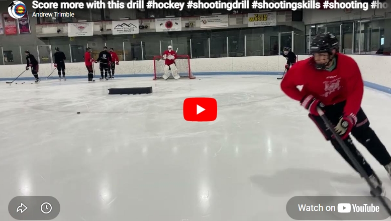 Score more with this station drill #hockey