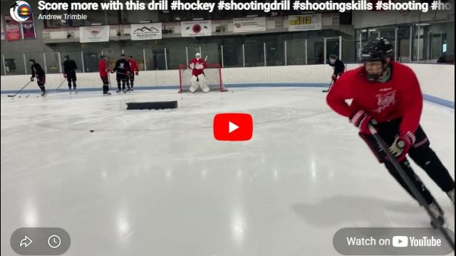 Score more with this station drill #hockey