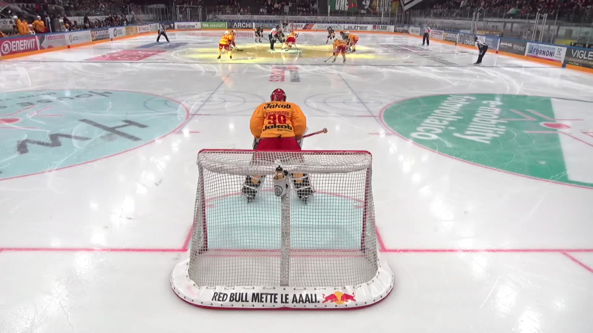 Goalie Behavior, Set & Base Position in a real Game from behind the Goal