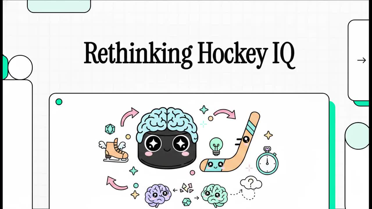 Rethinking Hockey IQ, A Video Companion to Reading the Game