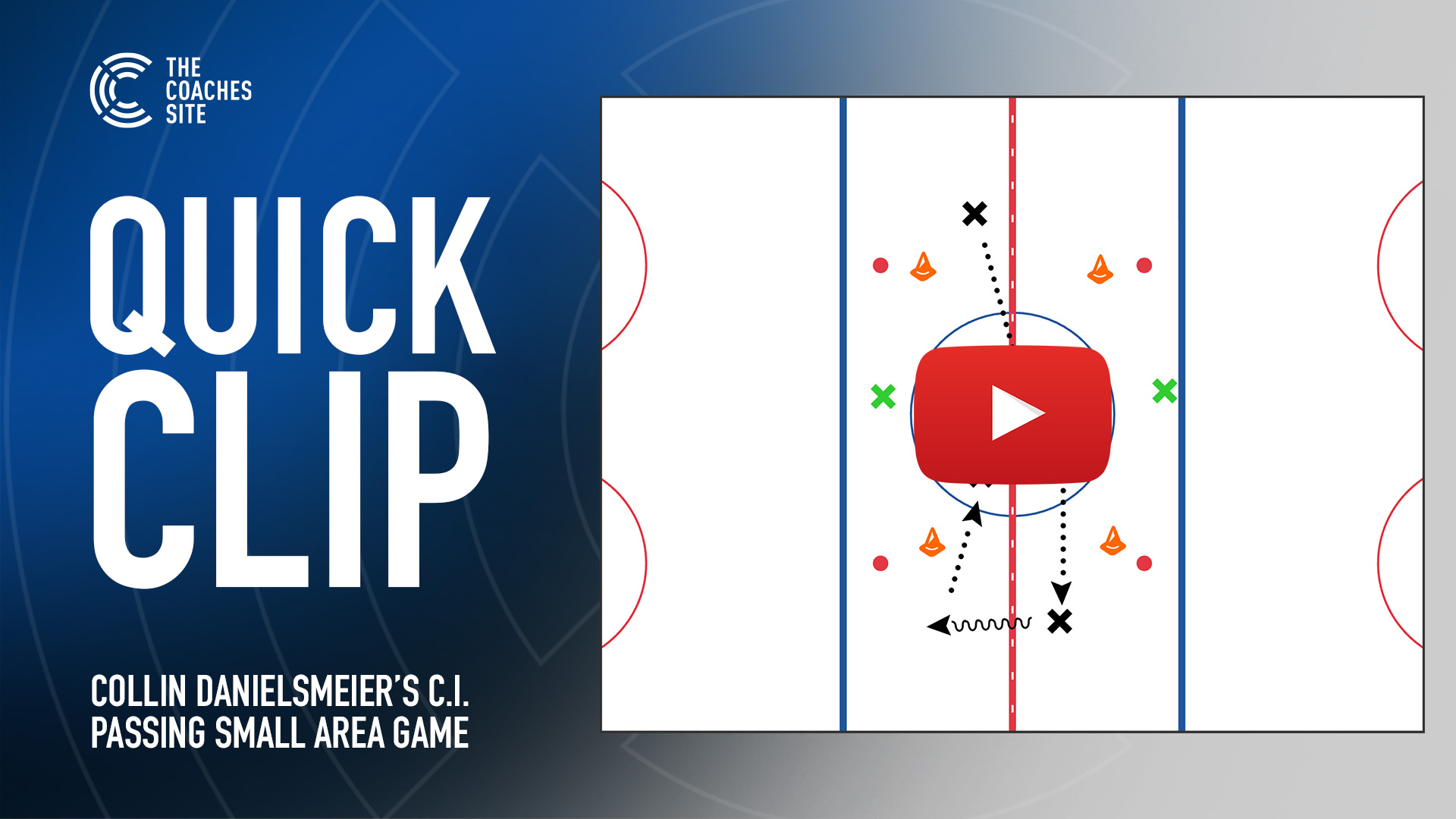 Quick Clip: Collin Danielsmeier's Contextual Interference Passing Small Area Game