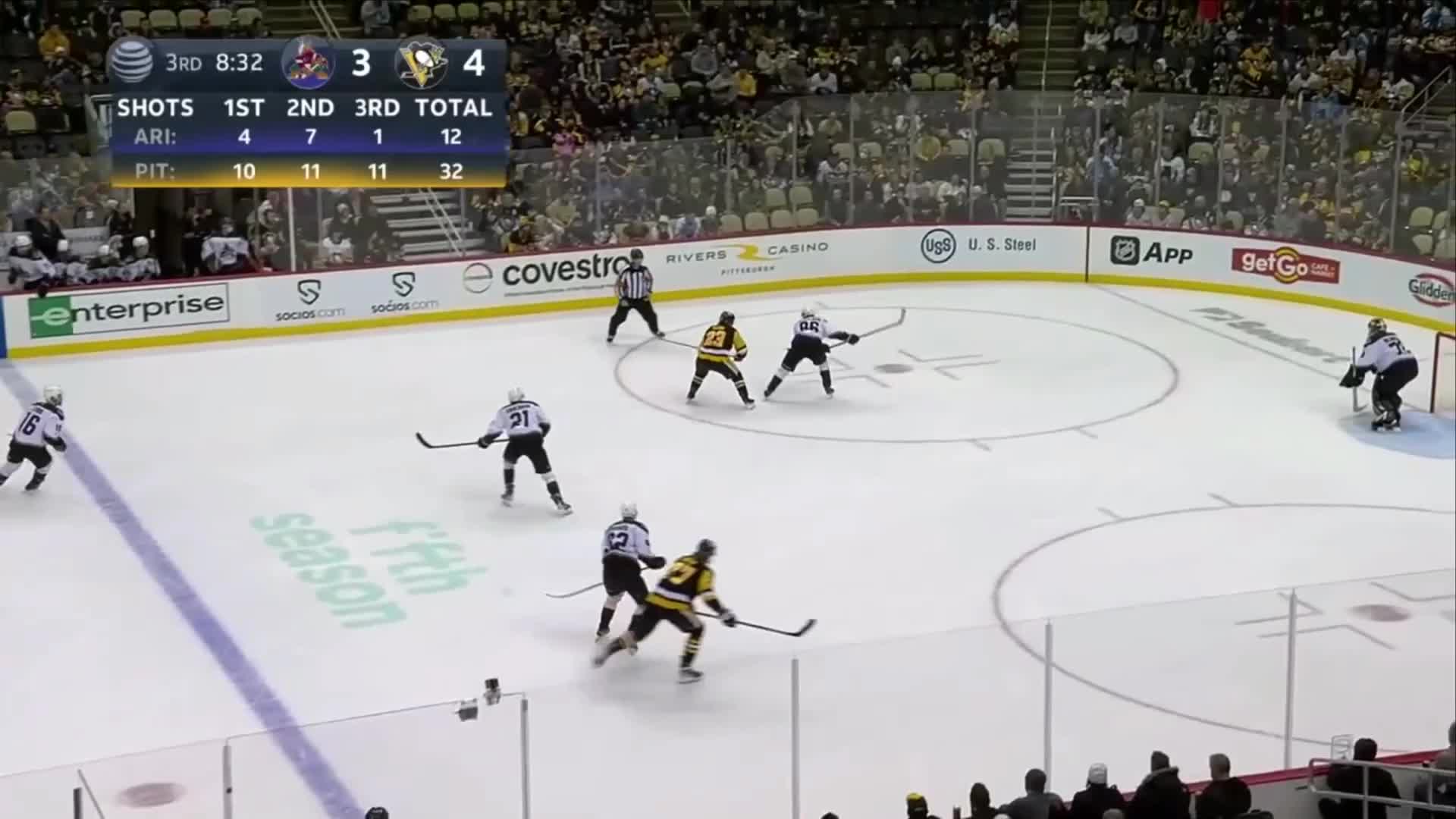 Connecting Interior Passes In The Offensive Zone