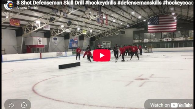 3 Shot Defenseman Skill Drill