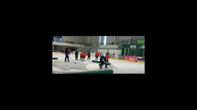 Get better at keeping the puck with this drill