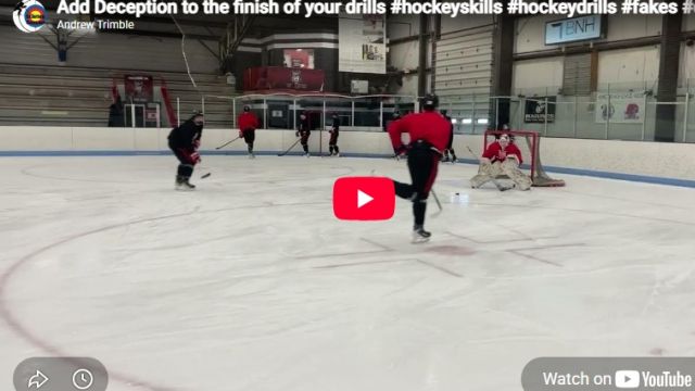 Add Deception to the Finish of your drills