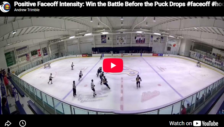 Positive Faceoff Intensity: Win the Battle Before the Puck Drops #faceoff #hockey #hockeycoaching