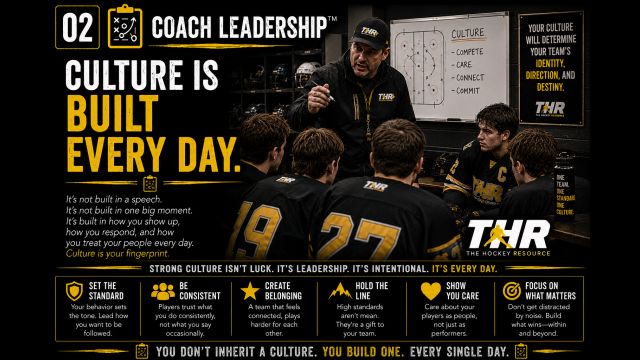 COACH LEADERSHIP - CULTURE IS BUILT EVERYDAY - PRESENTED BY - thehockeyresource.com