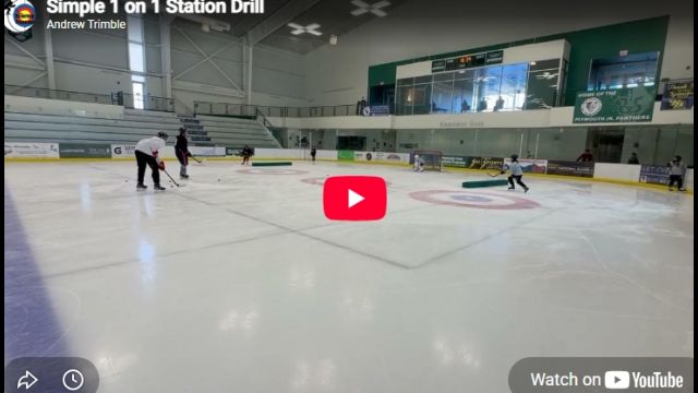 Simple 1 on 1 Station Race Drill
