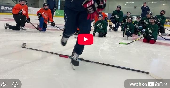 Simple partner or solo skating drill