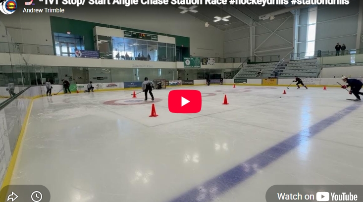 🏒 *1v1 Stop/ Start Angle Chase Station Race