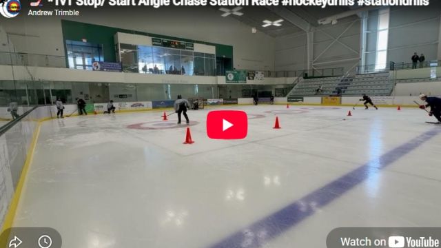 🏒 *1v1 Stop/ Start Angle Chase Station Race
