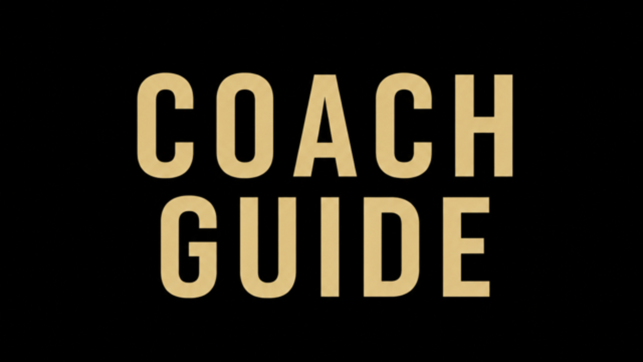 Coach Guide - What we do and Why it Matters