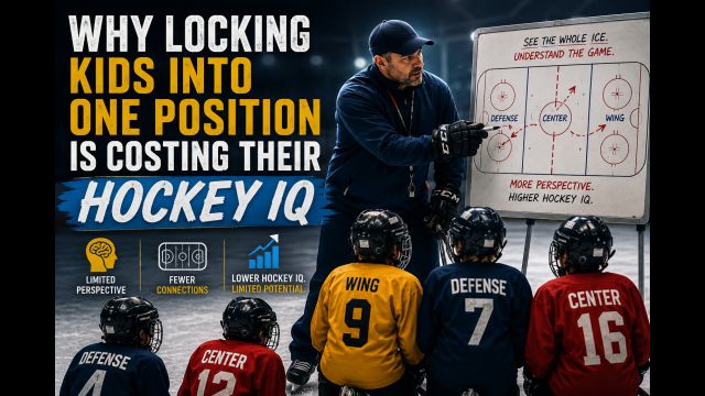 Why Locking Kids Into One Position Is Costing Their Hockey IQ