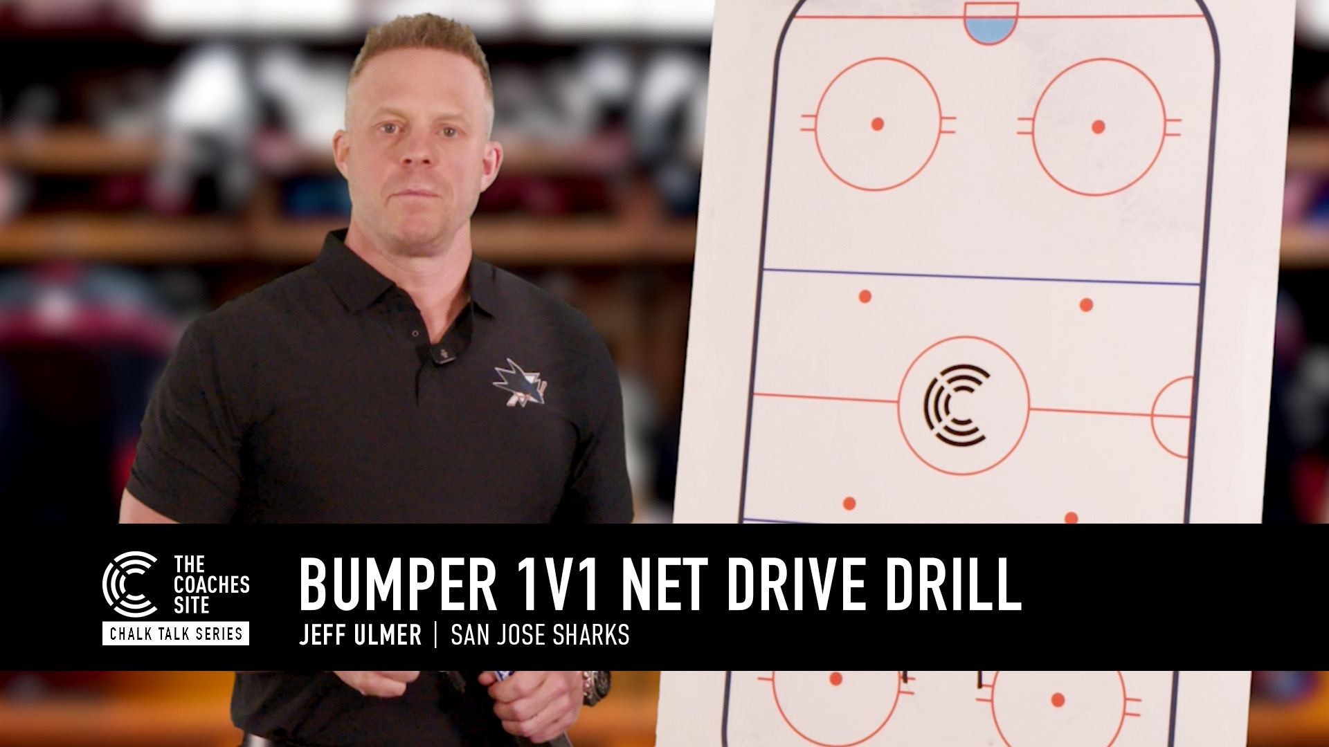 Chalk Talk: Bumper 1v1 Net Drive Drill