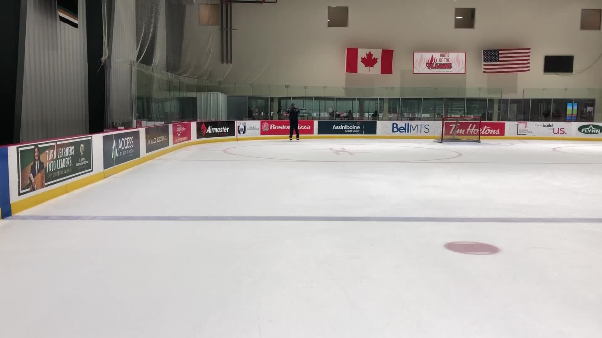 Forward Skating - Body Position Drill