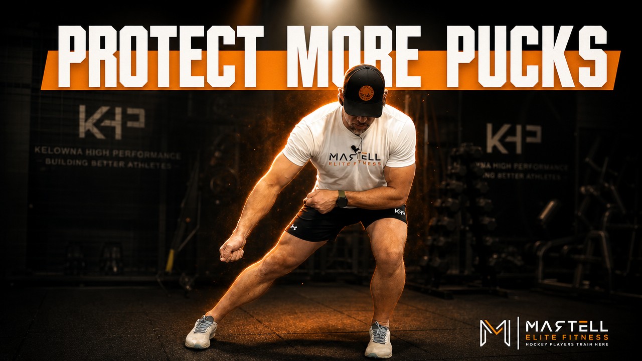 Build a Stronger Skating Stride and Puck Protection Position with the Lateral Lunge