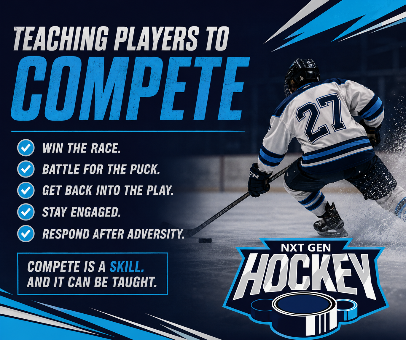 Teaching Players to Compete