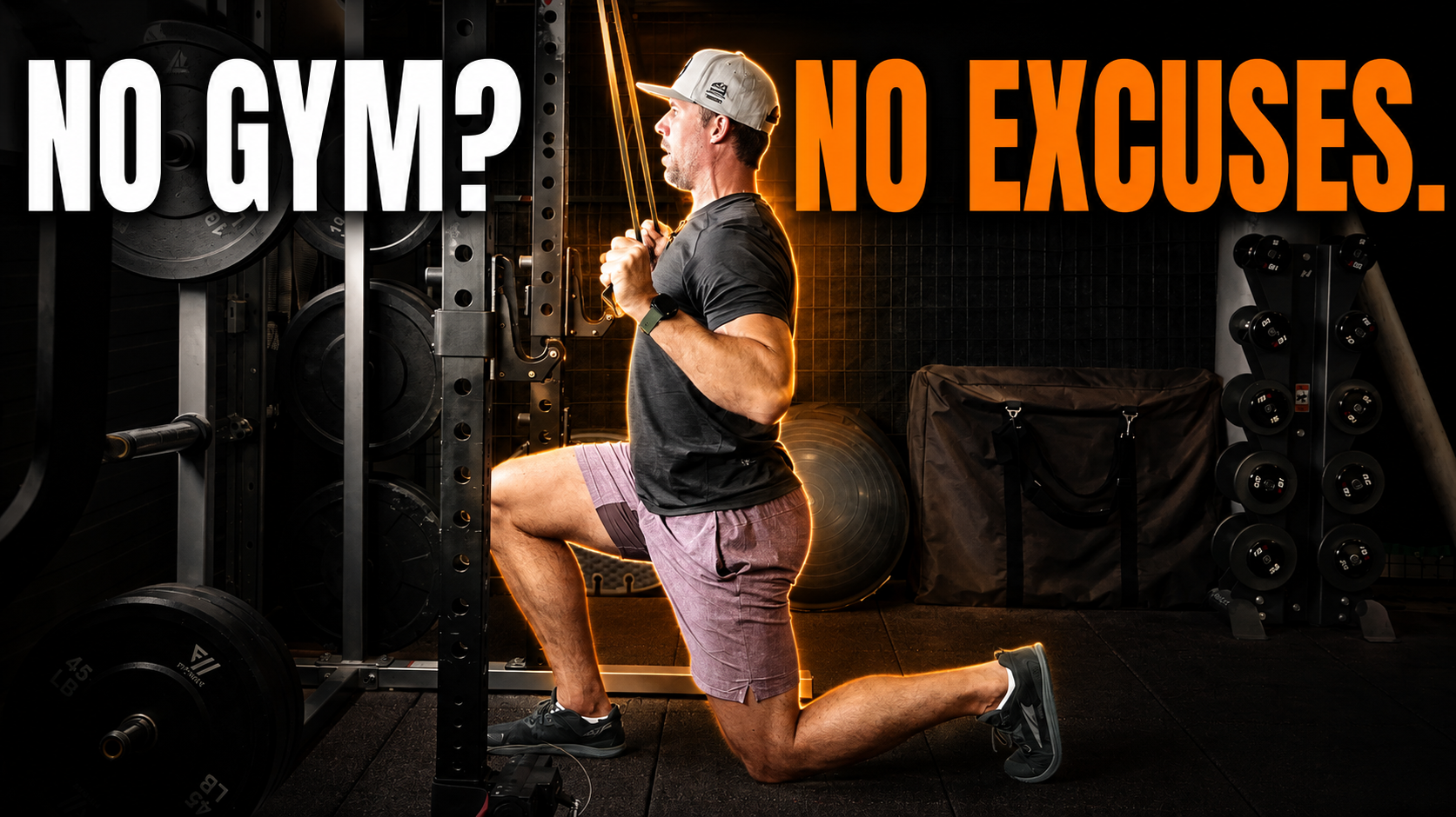 Build Hockey-Ready Upper-Body Strength with the Half-Kneeling Banded Lat Pull-Down