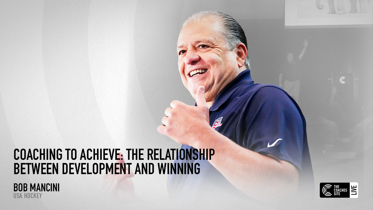 Coaching to Achieve: The Relationship Between Development and Winning
