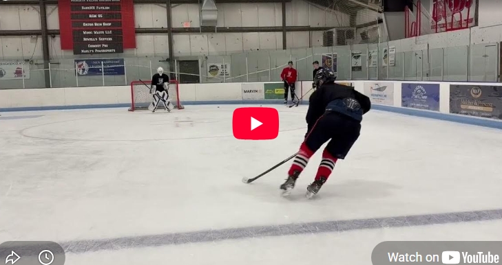 3 Puck D Point Shot Progression