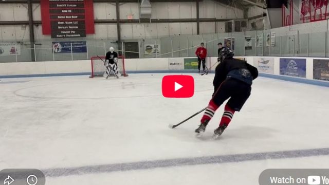 3 Puck D Point Shot Progression