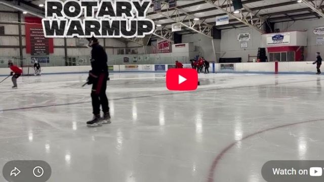 Two Obstacle Rotary Warmup Drills
