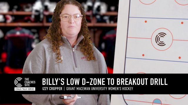 Chalk Talk: Billy's Low D-Zone to Breakout Drill