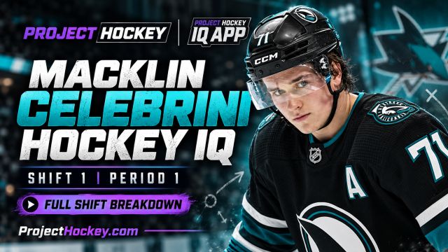 Macklin Celebrini Hockey IQ Breakdown 🧠 | Shift 1 | Elite Angling & Support