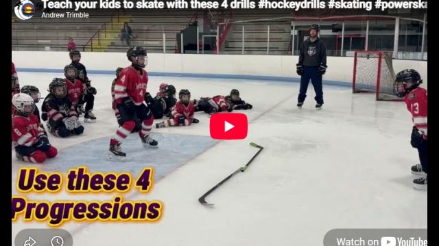 Teach your kids to skate with these 4 drills