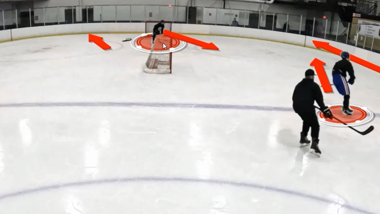 Defensemen Carousel / Retrieval, Support, Passing, Shooting