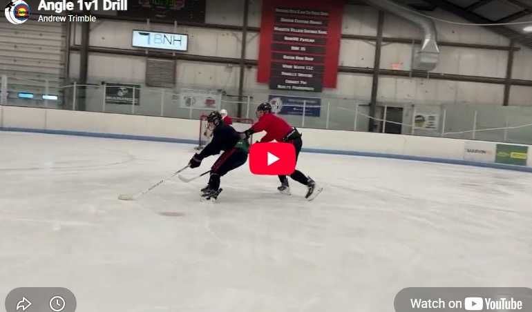 Angle 1v1 Drill