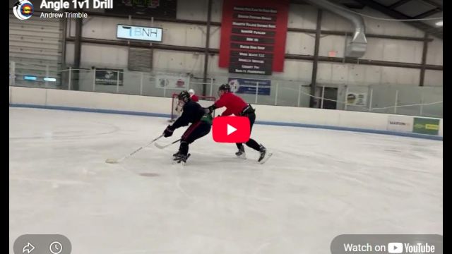 Angle 1v1 Drill