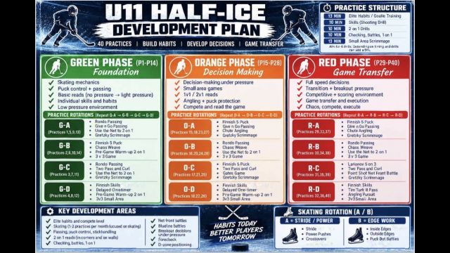 U11 Half Ice Development Plan