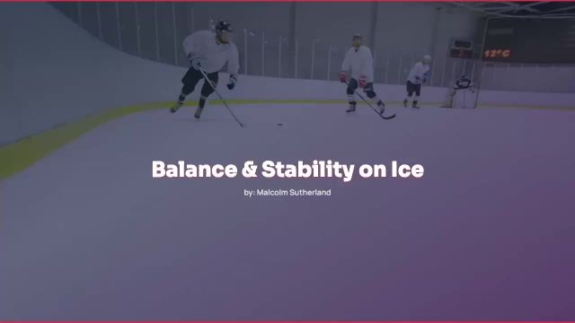 Teaching Balance and Stability on Ice 2026 Edit