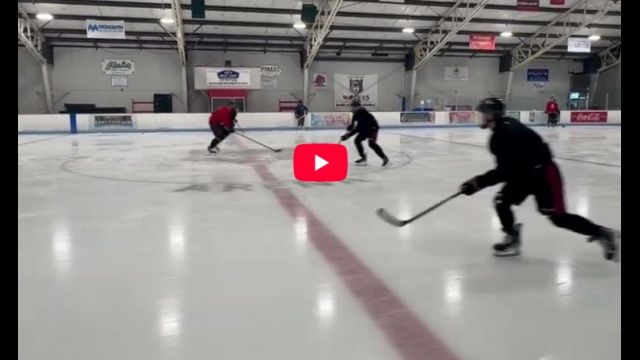 2 on 0 Middle Redirect Entry Drill