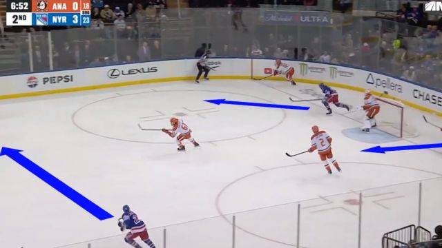 New York Rangers Forechecking Success