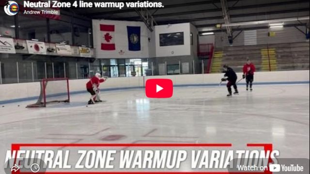 Neutral Zone 4 Line Warmup Variations