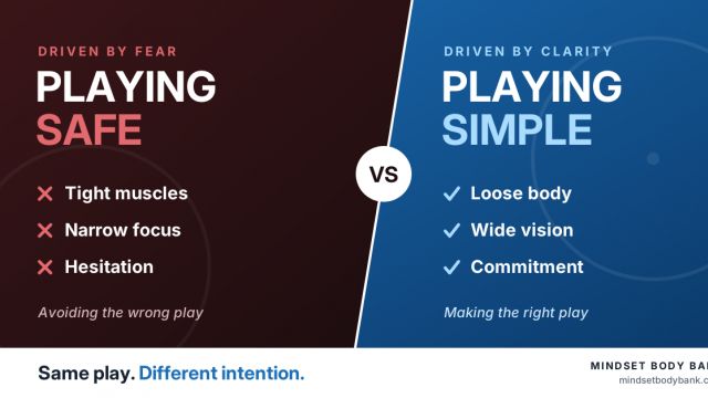Playing Safe vs Playing Simple