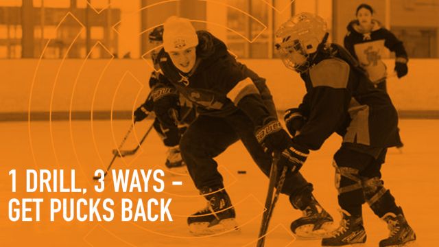 1 Drill, 3 Ways - Get Pucks Back