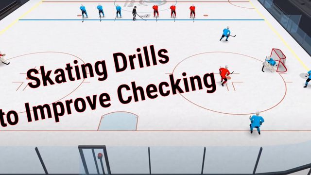 8 Hockey Practice Skating Drills to Improve Checking