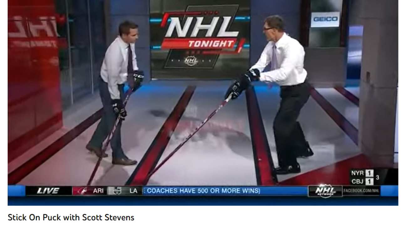 Scott Stevens on Defending! Scott Stevens on Defending!